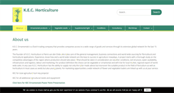 Desktop Screenshot of kec-horticulture.com